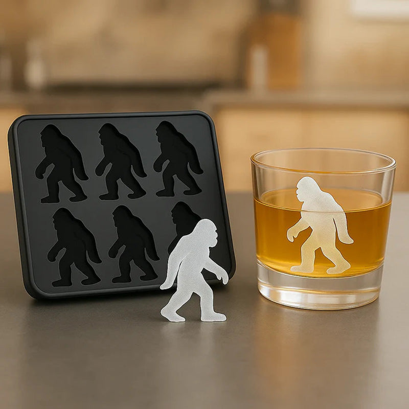 💎 50% off! 💎 Bigfoot Silicone Ice Cube Mold – Slow-melting Sasquatch ice cubes, BPA-free and perfect for parties.