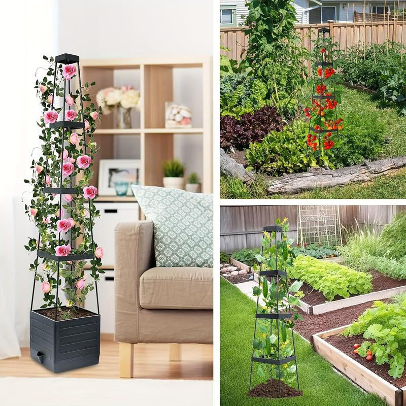 ⏳Limited time special⏰Raised Planters With Trellis