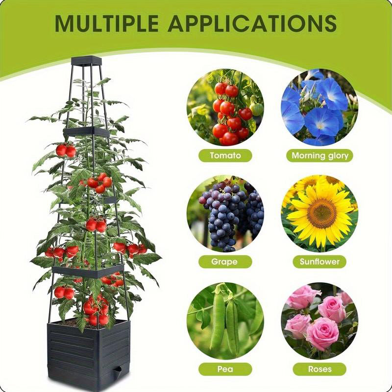 ⏳Limited time special⏰Raised Planters With Trellis