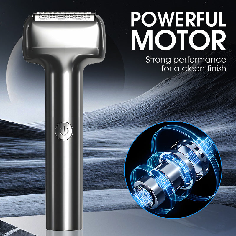 💎 50% OFF! 💎 Men’s Rechargeable Foil Electric Shaver – 3D Tilt Head, IPX6 Waterproof & USB-C Fast Charging ⚡🪒