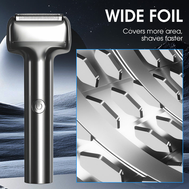💎 50% OFF! 💎 Men’s Rechargeable Foil Electric Shaver – 3D Tilt Head, IPX6 Waterproof & USB-C Fast Charging ⚡🪒