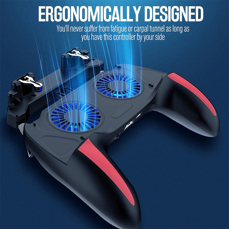 🎉 2026 Sale — Over 39,000 Sold!🎮 Mobile Gaming Controller with Dual Cooling Fans ❄️