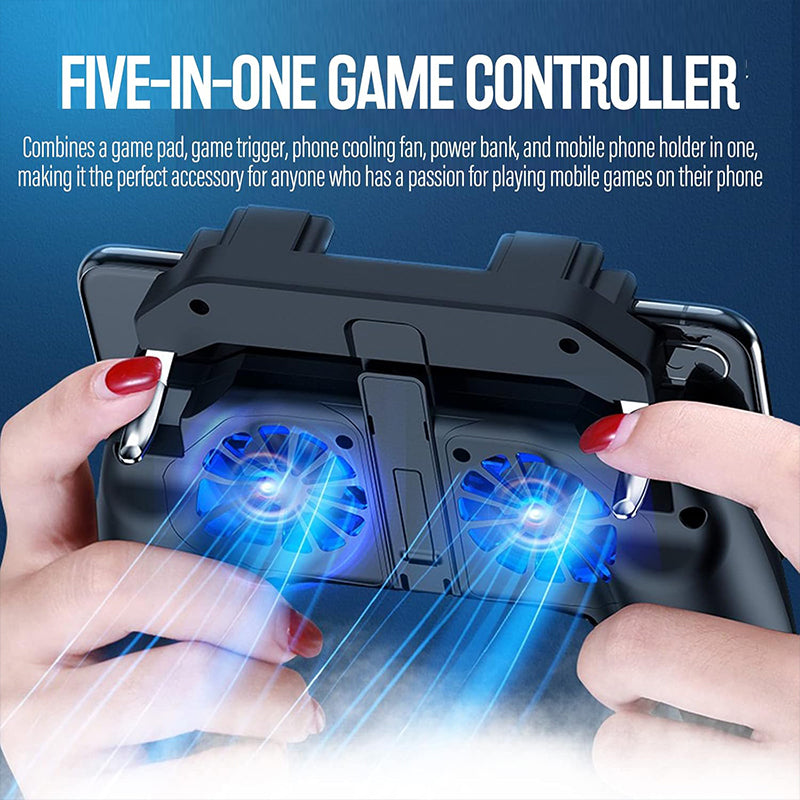 🎉 2026 Sale — Over 39,000 Sold!🎮 Mobile Gaming Controller with Dual Cooling Fans ❄️