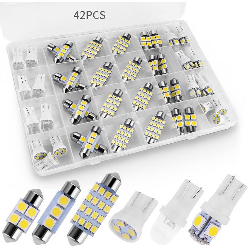 💡42-Piece Super-Bright LED Car Interior Lighting Kit – Plug-and-Play Upgrade for Your Car ✨
