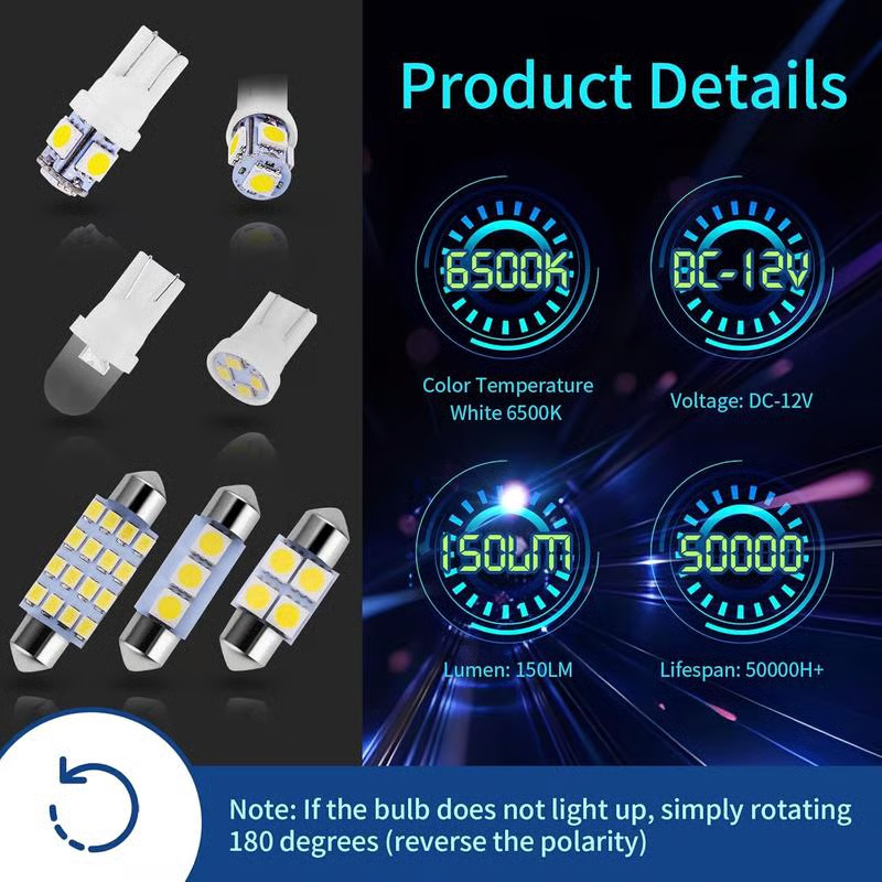 💡42-Piece Super-Bright LED Car Interior Lighting Kit – Plug-and-Play Upgrade for Your Car ✨