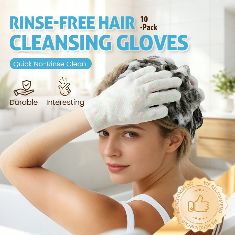 🥰No-rinse oil-control shampoo glove 🍃