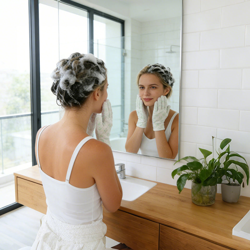 🥰No-rinse oil-control shampoo glove 🍃