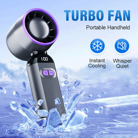 Portable handheld turbo fan