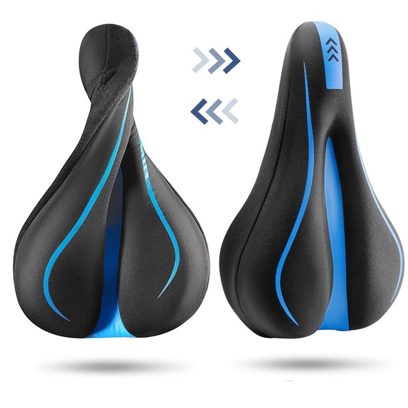 Highly elastic silicone bicycle seat cover