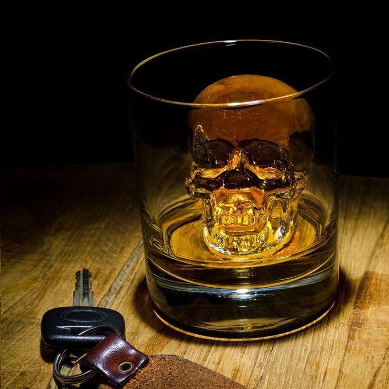 ⏳Limited-time offer⏰DIY "skull" silicone ice cube tray🧊