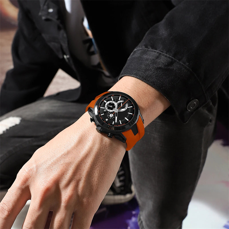 Multifunctional Waterproof Luminous Sports Quartz Watch