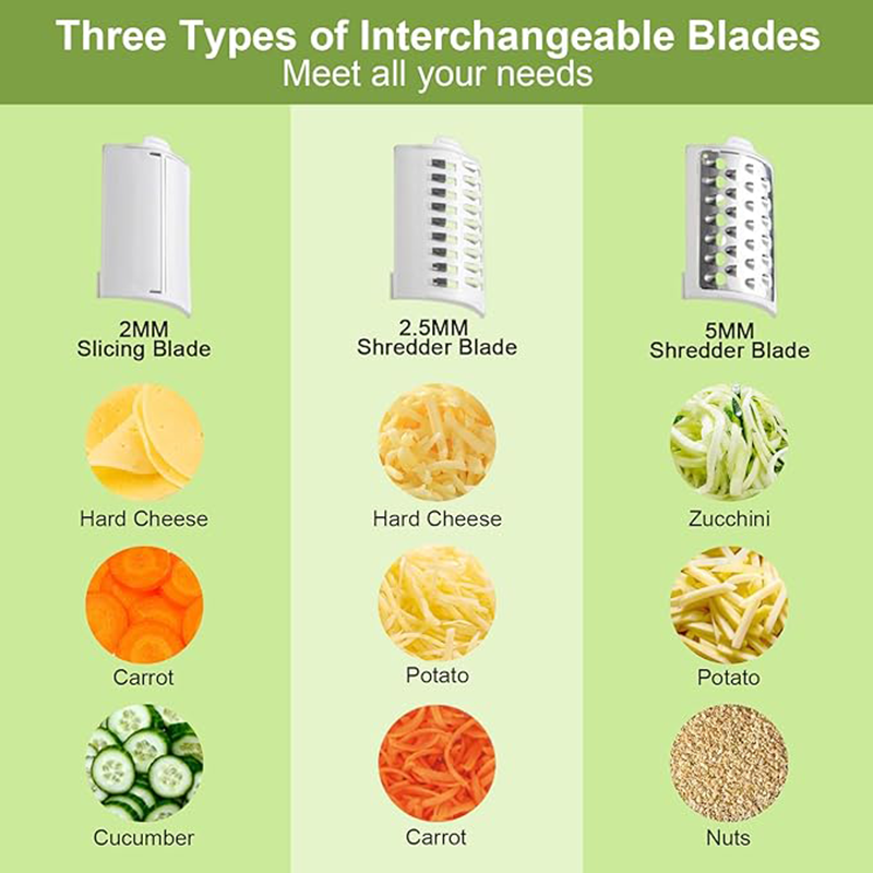⏳Limited-time special⏰Electric vegetable slicer and cheese grater🔪