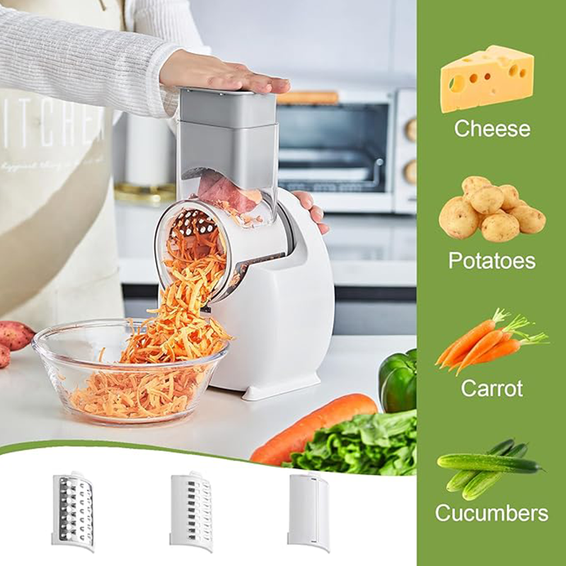 ⏳Limited-time special⏰Electric vegetable slicer and cheese grater🔪