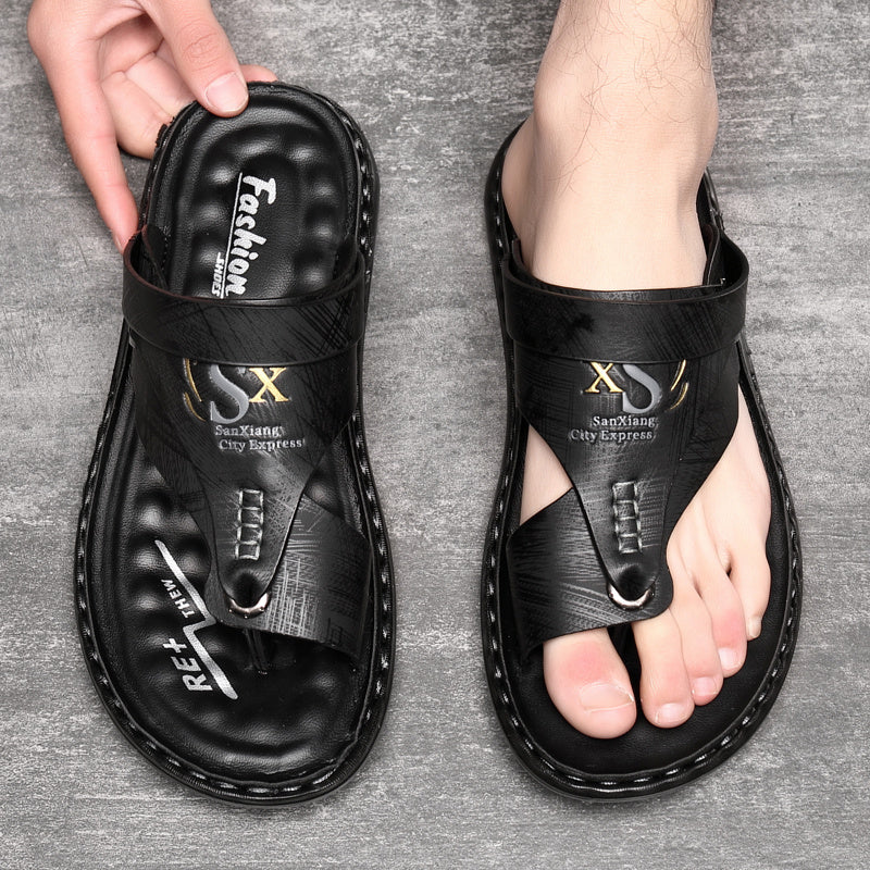 Men's Flip-Flops & Sandals – Non-slip, Comfortable, and Breathable – Ideal for the Beach, Leisure, & Summer – Perfect for Outdoors