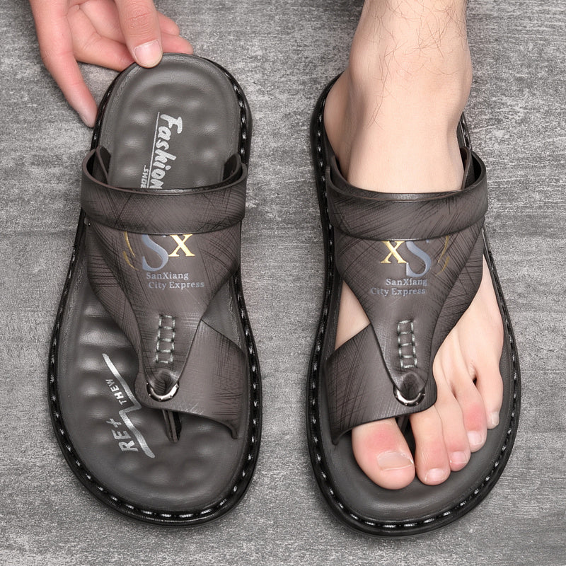 Men's Flip-Flops & Sandals – Non-slip, Comfortable, and Breathable – Ideal for the Beach, Leisure, & Summer – Perfect for Outdoors