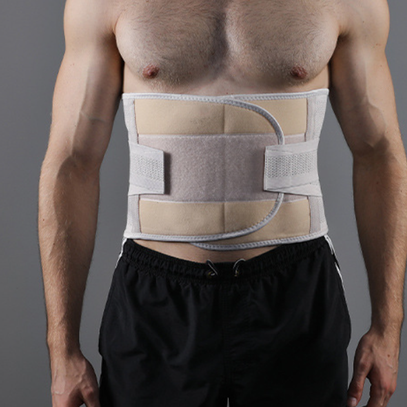🩹 Dual-Strap Compression Back Brace – Removable Stays, Adjustable, Breathable Mesh 🏃‍♂️ ✨