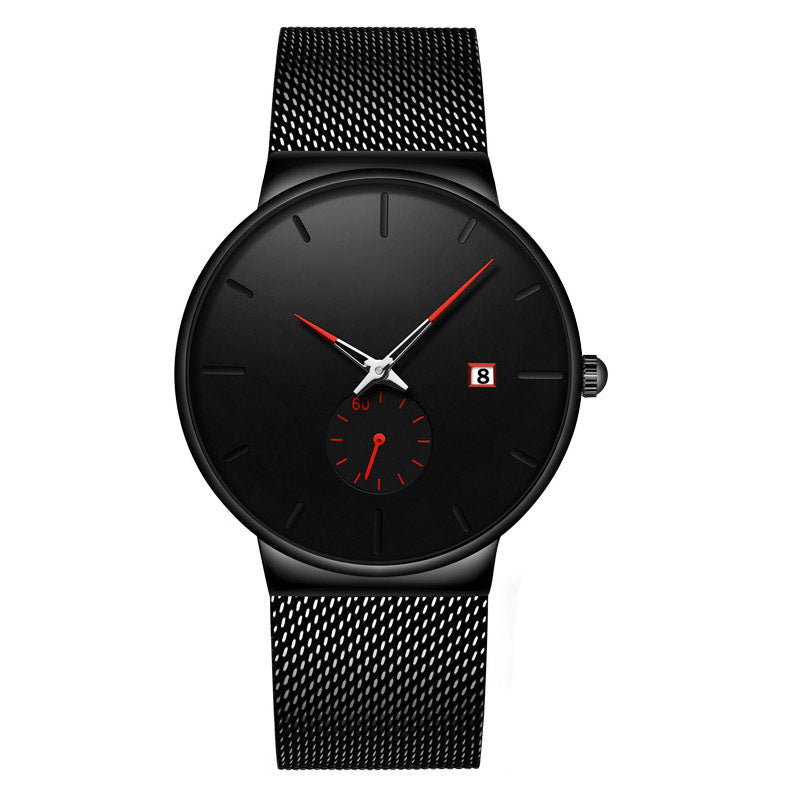 Men's Minimalist Waterproof Quartz Watch