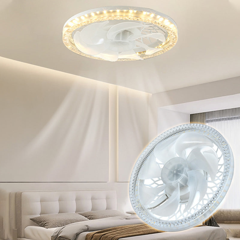 2-in-1 Quiet Adjustable Fan Light with Remote Control for the Bedroom