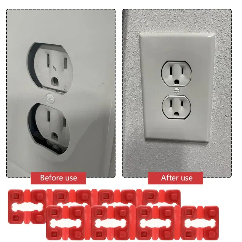 🔌 LIMITED-TIME 44% OFF! ✨ Outlet Spacers for Electrical Box – Adjustable, Secure, Non-Conductive 🧱