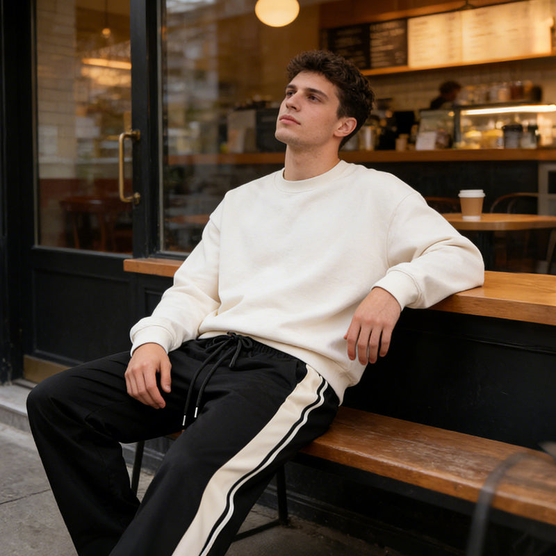 🏃‍♂️Men's Loose Fit Track Pants – Adjustable, Breathable, Versatile 👖