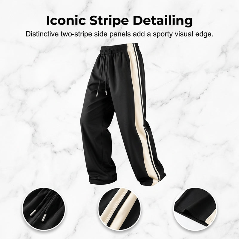 🏃‍♂️Men's Loose Fit Track Pants – Adjustable, Breathable, Versatile 👖