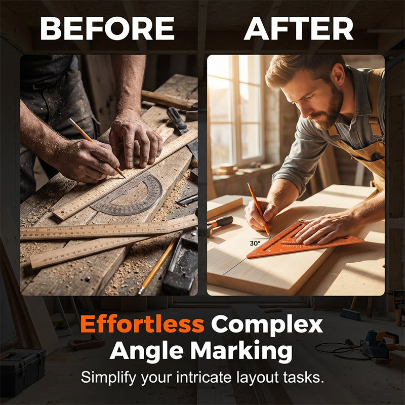 📐 LIMITED-TIME 50% OFF! ✨ Precision Woodworking Triangle Square – Alloy, Adjustable, Anti-Rust 🛠️
