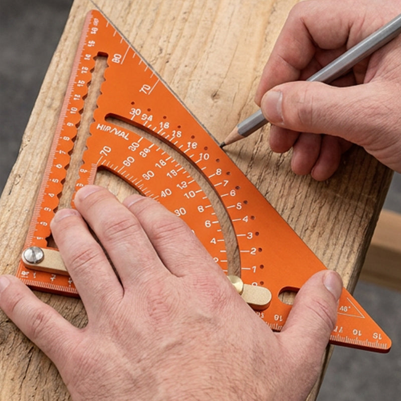 📐 LIMITED-TIME 50% OFF! ✨ Precision Woodworking Triangle Square – Alloy, Adjustable, Anti-Rust 🛠️