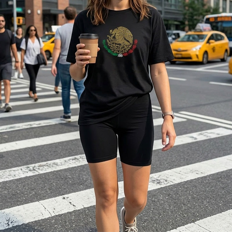 Summer t Shirts America Cup Mexico Print Casual T-sh