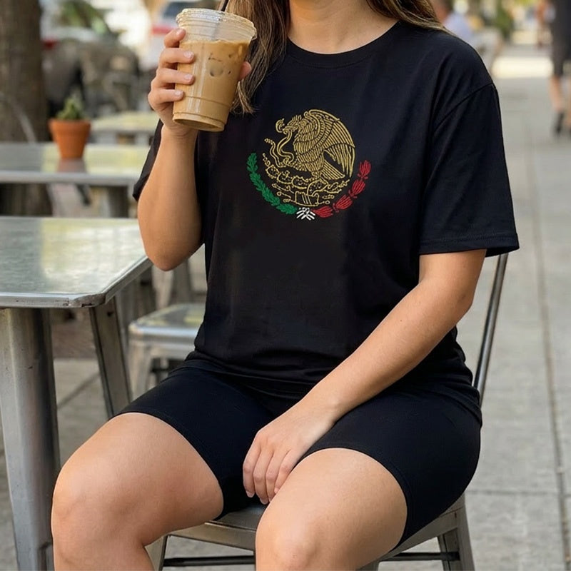 Summer t Shirts America Cup Mexico Print Casual T-sh