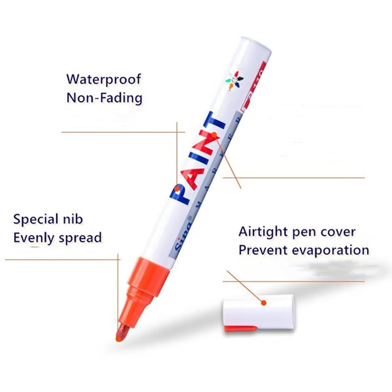 Oil-based waterproof deck pen