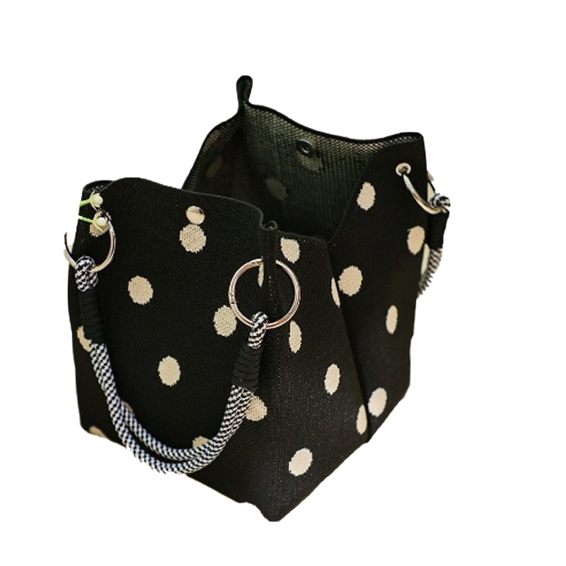 👜 LIMITED-TIME 50% OFF! 💥 Cute Polka Dot Handbag for Women – Classic Dot Print, Roomy, Everyday Chic ✨