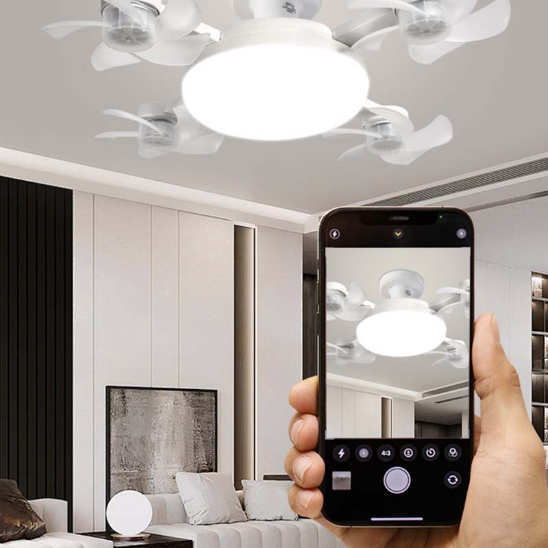 🌀 50% off💥Ceiling fan with LED light and remote control