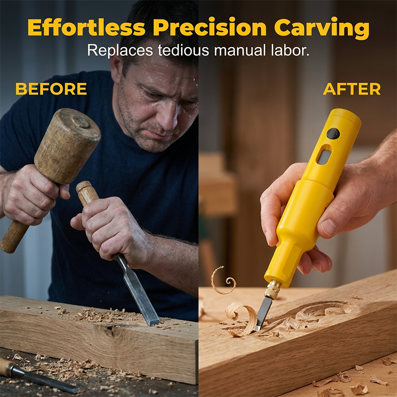 🎉 2026 Sale — Over 33,000 Sold! 💞 All-in-One Cordless Electric Carving Tool Set