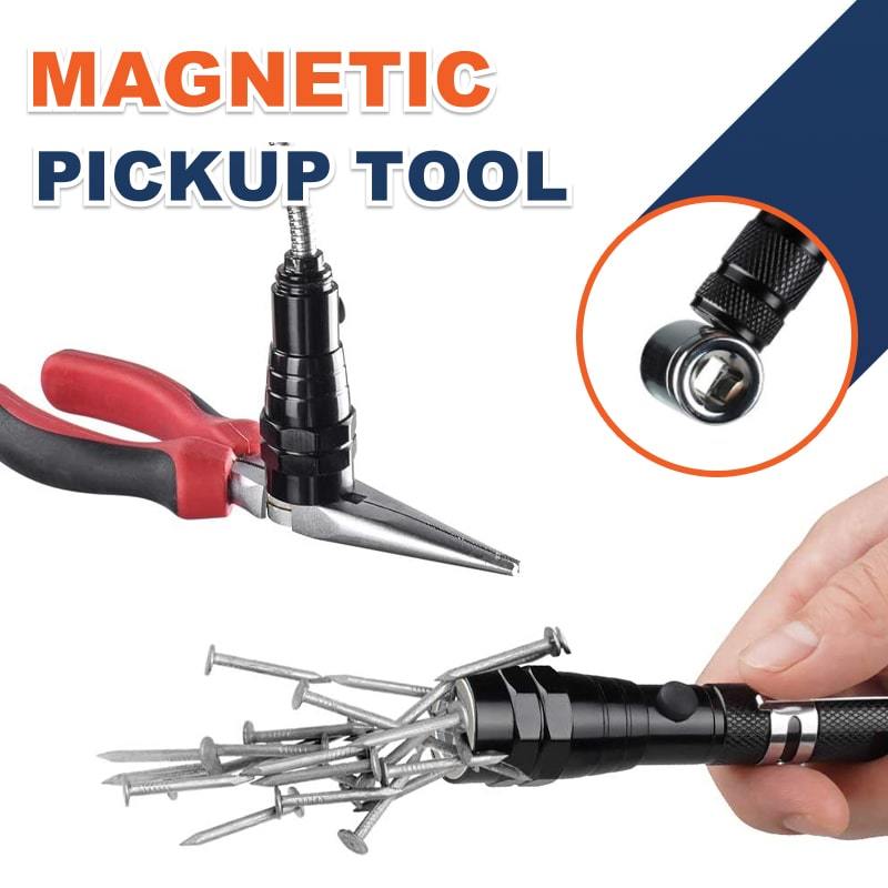 🔦 LIMITED-TIME 50% OFF! ✨ Multifunctional Magnetic Telescopic Flashlight – Extendable, 360° Gooseneck, Super Bright 🛠️