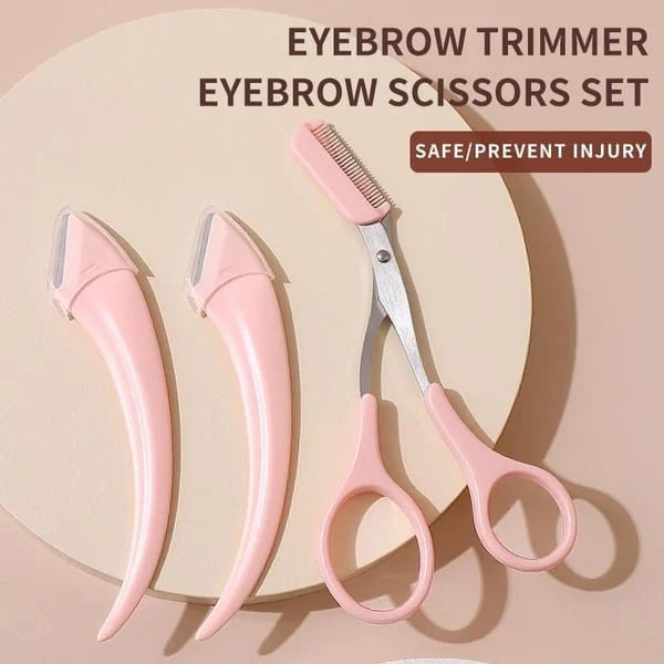 🎉 2026 Sale — Over 27,500 Sold!✂️ Eyebrow Scissors With Comb