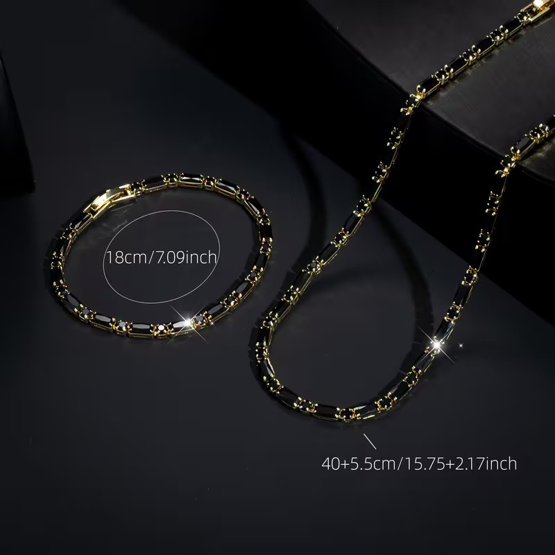 📢📢50% OFF !! ⏰Sparkling Jewelry Set for Men