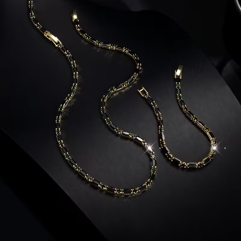 📢📢50% OFF !! ⏰Sparkling Jewelry Set for Men