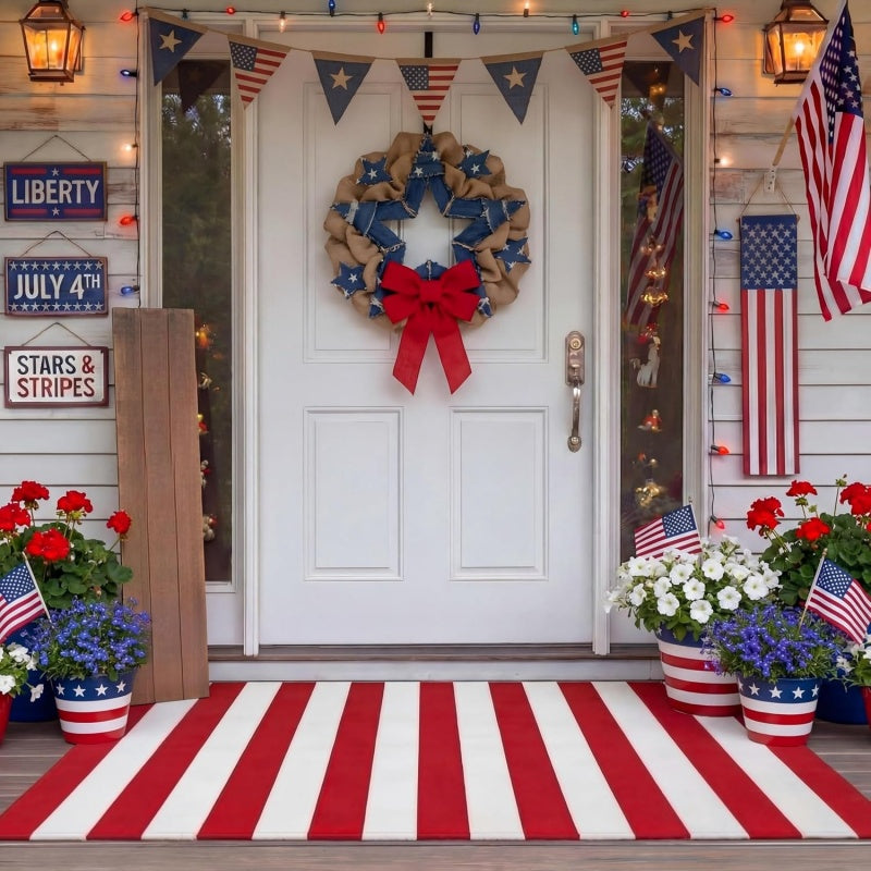 🚪 LIMITED‑TIME 50% OFF! ✨ Simple Striped Non‑Slip Door Mat – Stain‑Resistant, Durable, Multi‑Size ✨