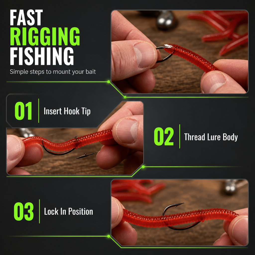 🎣 LIMITED-TIME 50% OFF! ✨ Simulation Earthworm Soft Fishing Lures – Scented, Lifelike, Durable 🌊