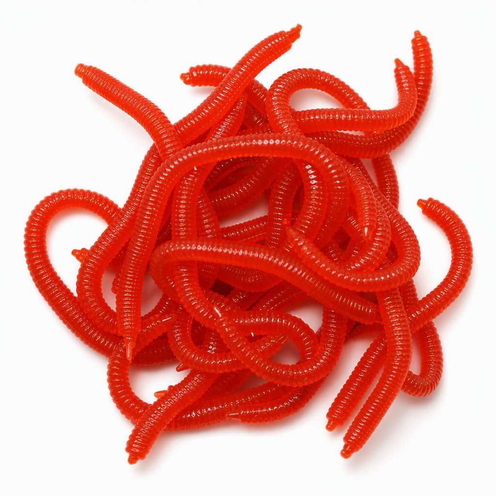 🎣 LIMITED-TIME 50% OFF! ✨ Simulation Earthworm Soft Fishing Lures – Scented, Lifelike, Durable 🌊
