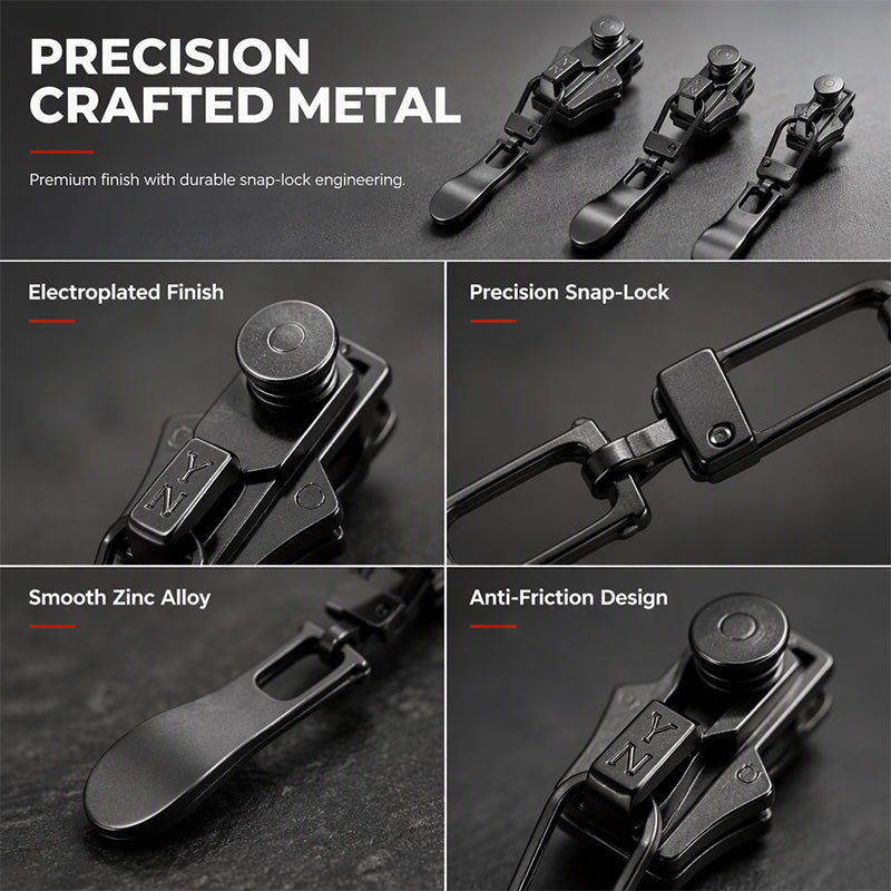 🥳HOT SALE🥳💞10K+ SOLD! Zipper Pull – From £8.99! Snap-on, no tools & durable alloy. Fix zippers fast – grab yours! ✅