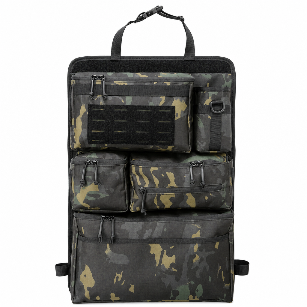 🚙 LIMITED-TIME 50% OFF! 🎒 Heavy Duty Tactical Car Backseat Organizer – Wear-resistant, Multi-pocket, Easy Mount 🛠️