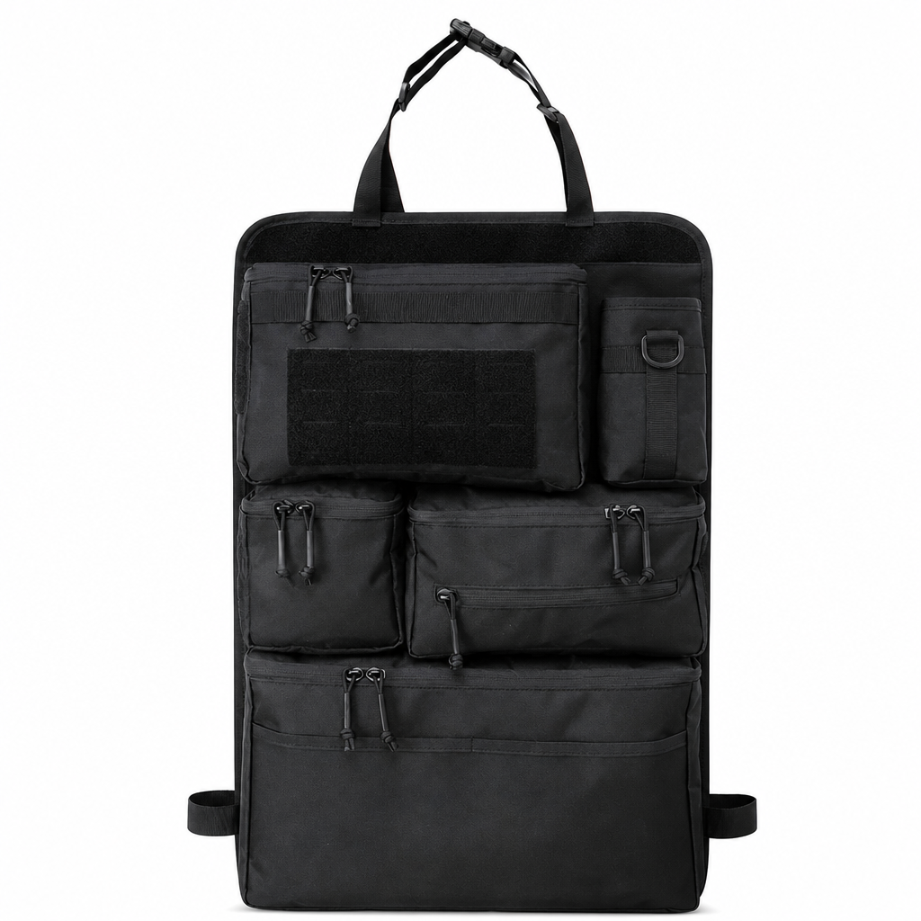 🚙 LIMITED-TIME 50% OFF! 🎒 Heavy Duty Tactical Car Backseat Organizer – Wear-resistant, Multi-pocket, Easy Mount 🛠️