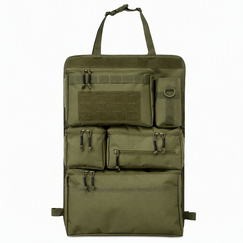 🚙 LIMITED-TIME 50% OFF! 🎒 Heavy Duty Tactical Car Backseat Organizer – Wear-resistant, Multi-pocket, Easy Mount 🛠️